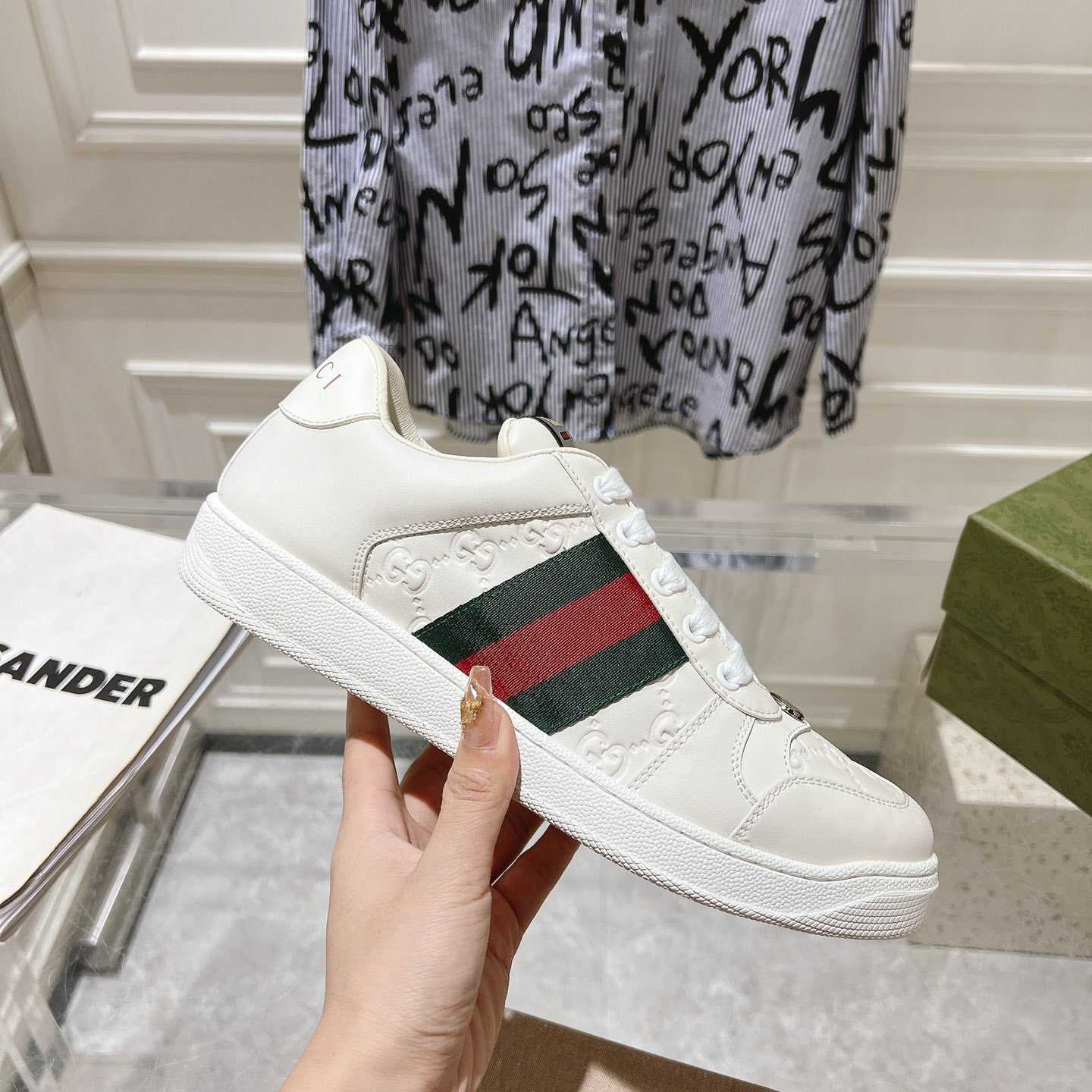 Gucci Screener Sneaker  - DesignerGu