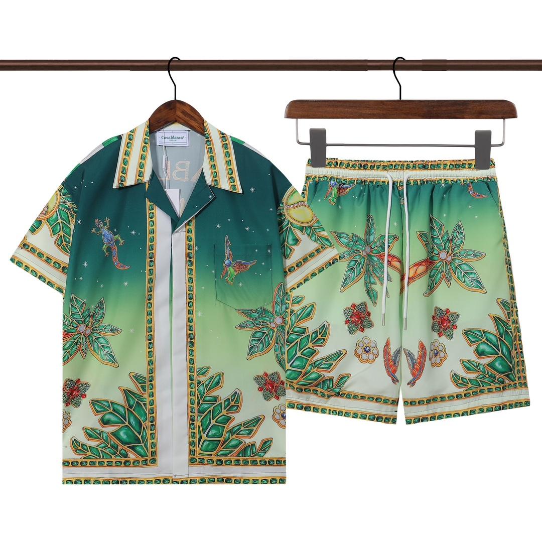 Casablanca Shirt & Shorts - DesignerGu