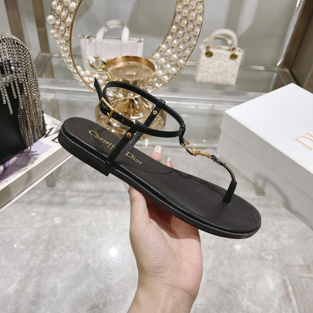 Dior Dioriviera C'est Dior Thong Sandal - DesignerGu