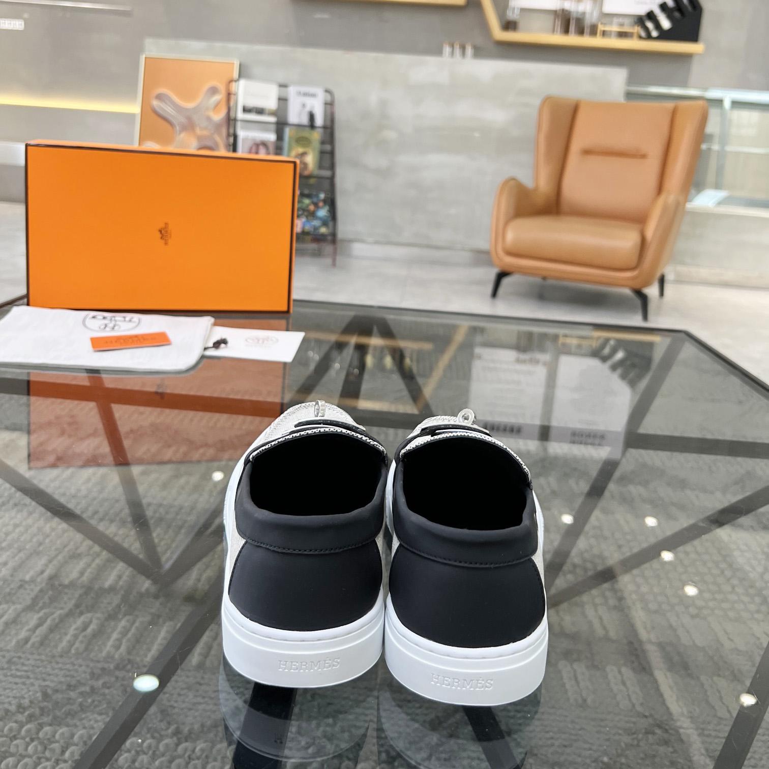 Hermes Game Slip-on Sneaker - DesignerGu