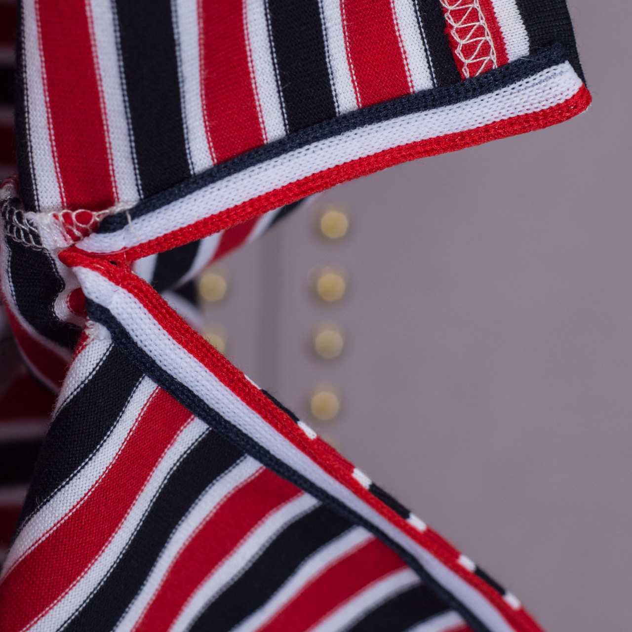 Thom Browne Striped Cotton-jersey Polo  1897 - DesignerGu