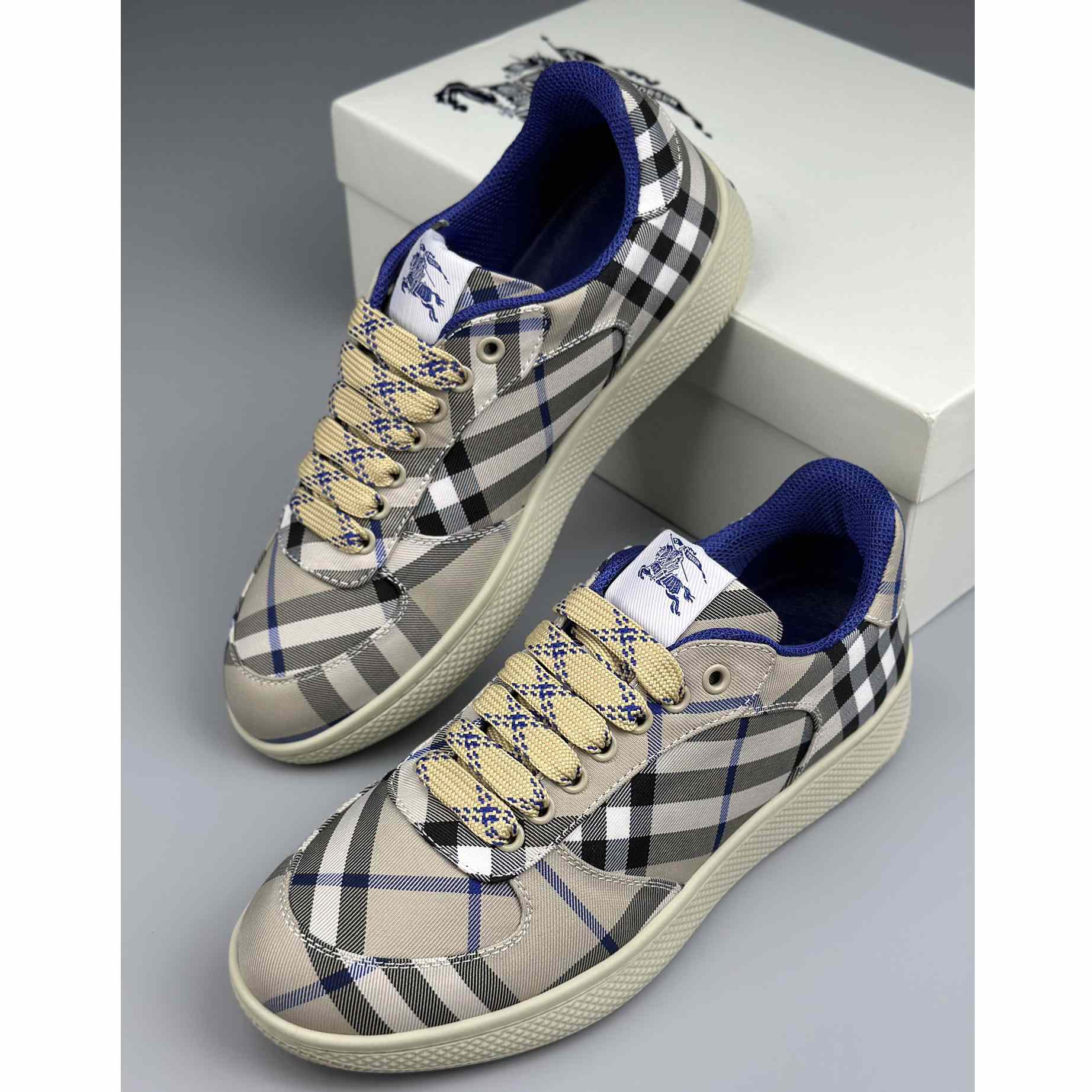 Burberry Check Terrace Sneakers - DesignerGu