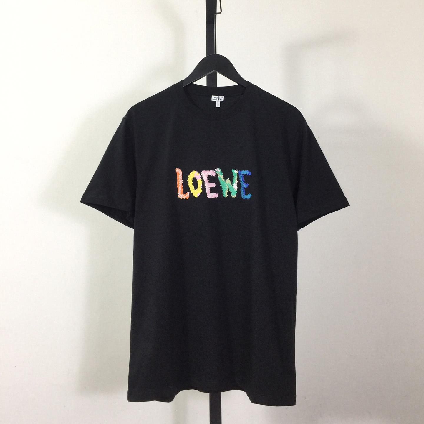 Loewe Relaxed Fit T-shirt In Cotton - DesignerGu