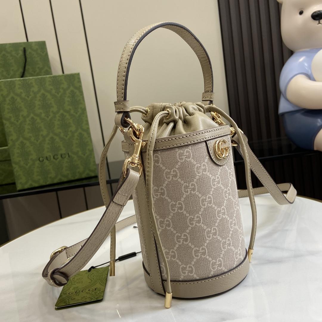 Gucci Ophidia Mini Bucket Bag   - DesignerGu