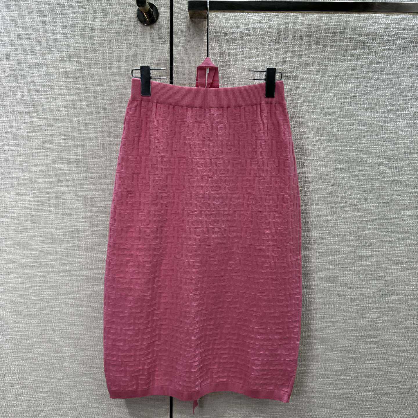 Fendi FF Jacquard Skirt - DesignerGu