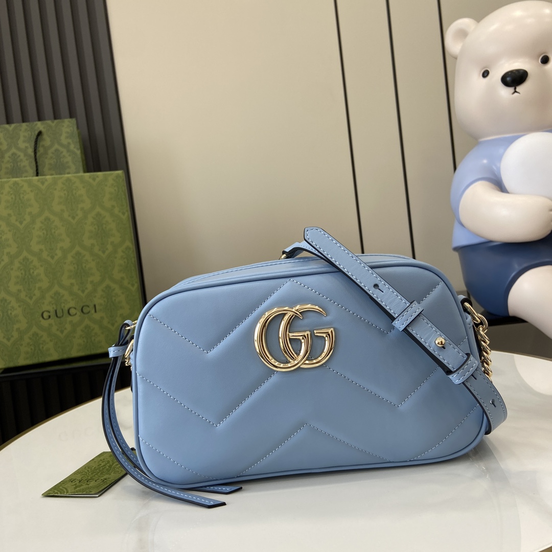 Gucci GG Marmont Small Shoulder Bag - DesignerGu