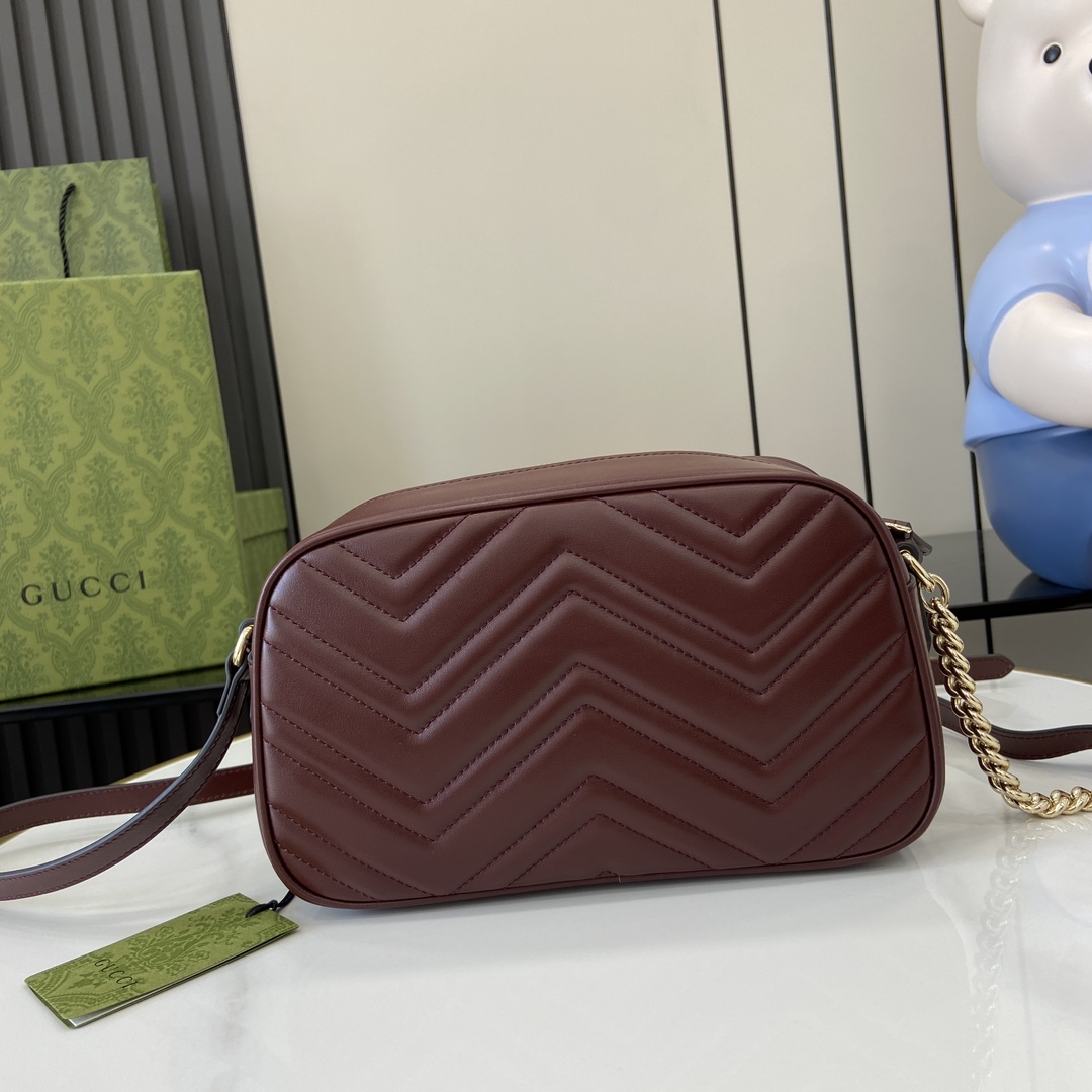 Gucci GG Marmont Small Shoulder Bag - DesignerGu