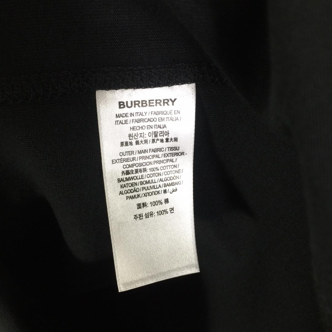 Burberry Embroidered Monogram EKD Tee - DesignerGu