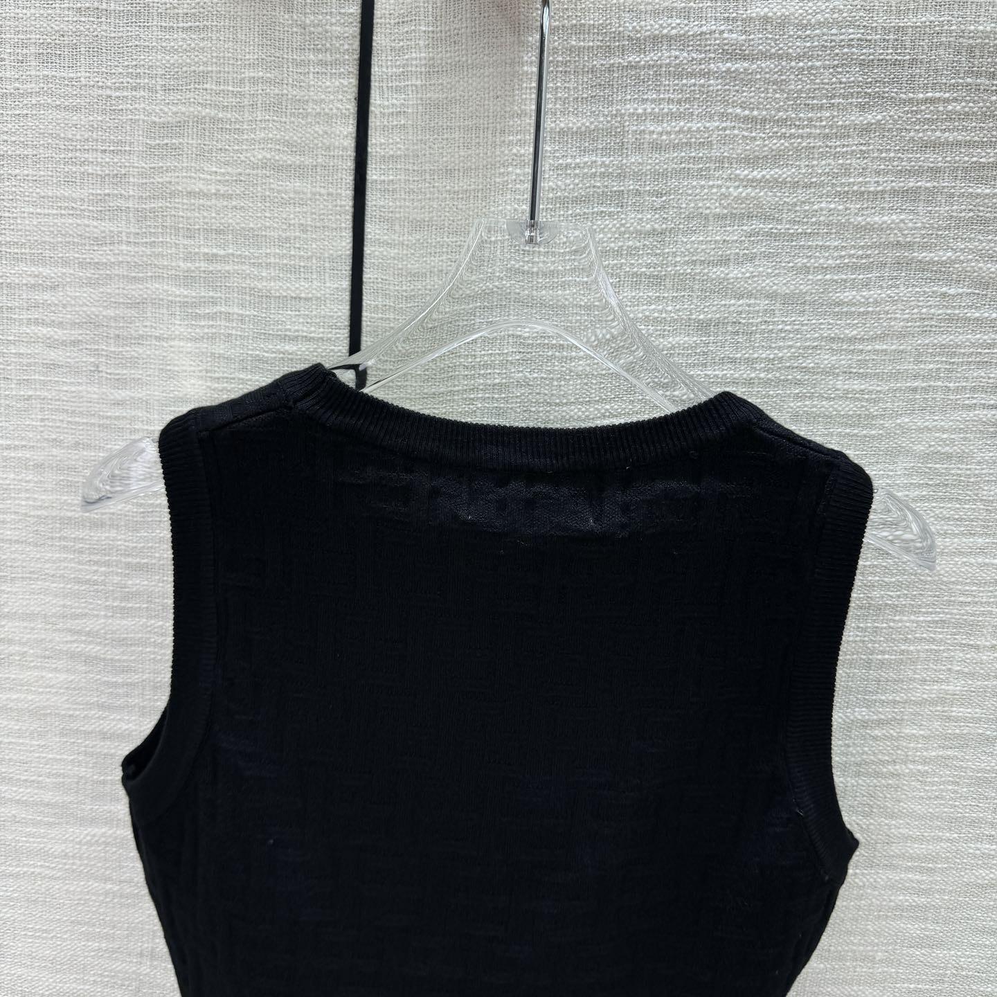 Fendi FF Jacquard Top - DesignerGu