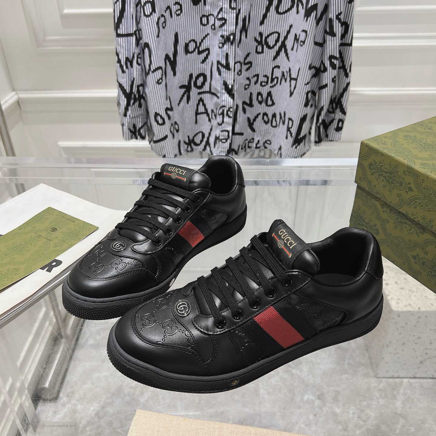 Gucci Screener Sneaker  - DesignerGu