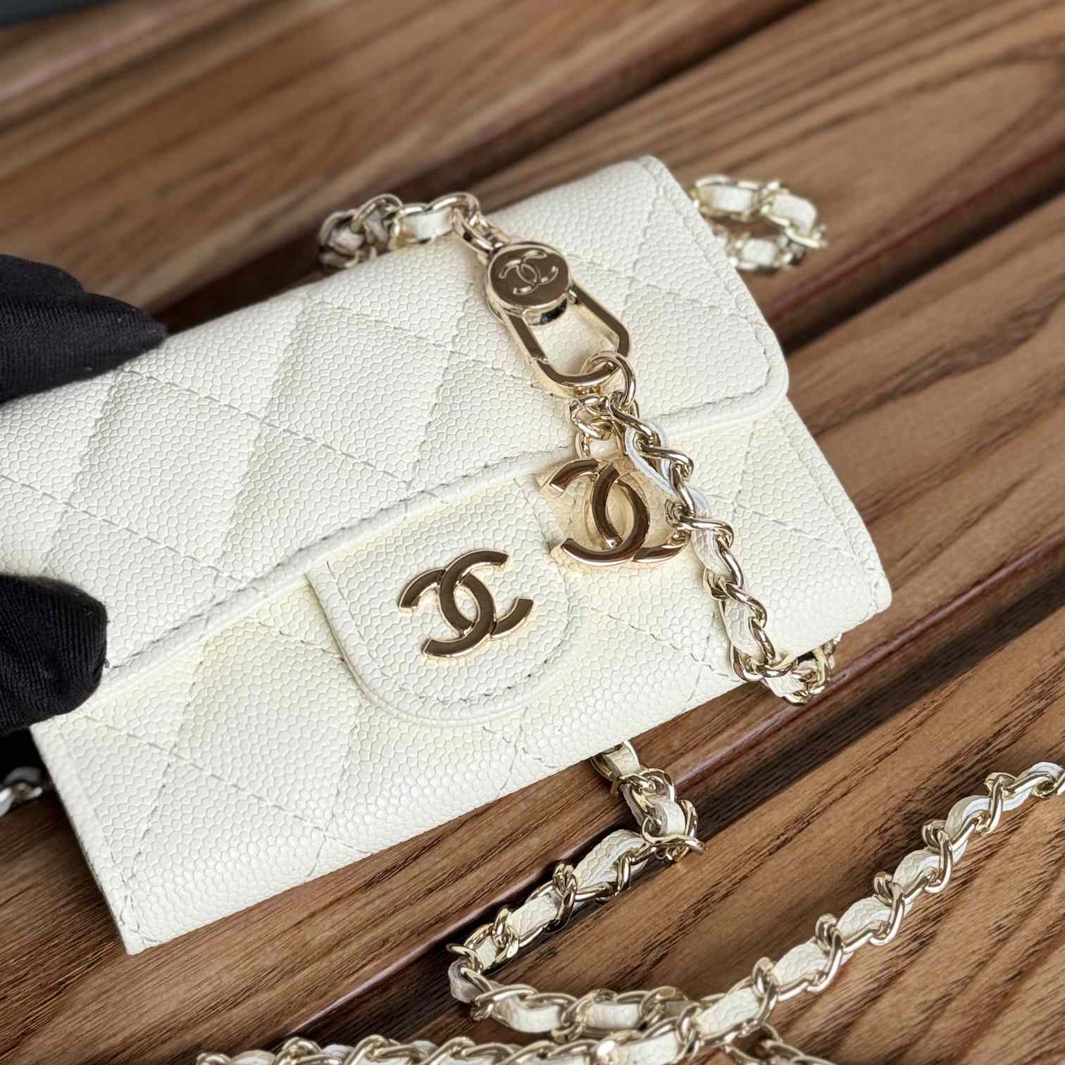 Chanel Wallet On Chain  (11 ×2 ×7.5cm) - DesignerGu