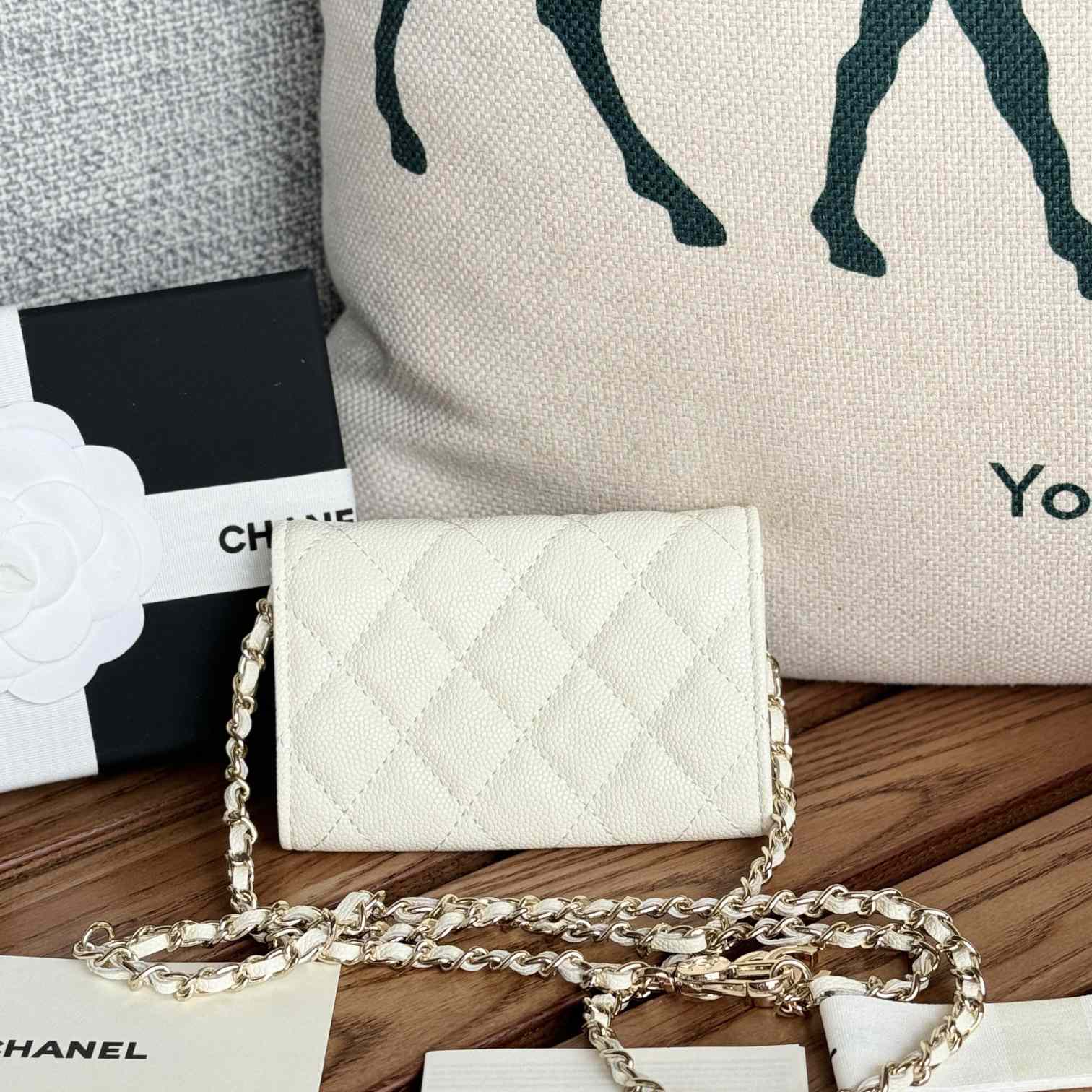 Chanel Wallet On Chain  (11 ×2 ×7.5cm) - DesignerGu