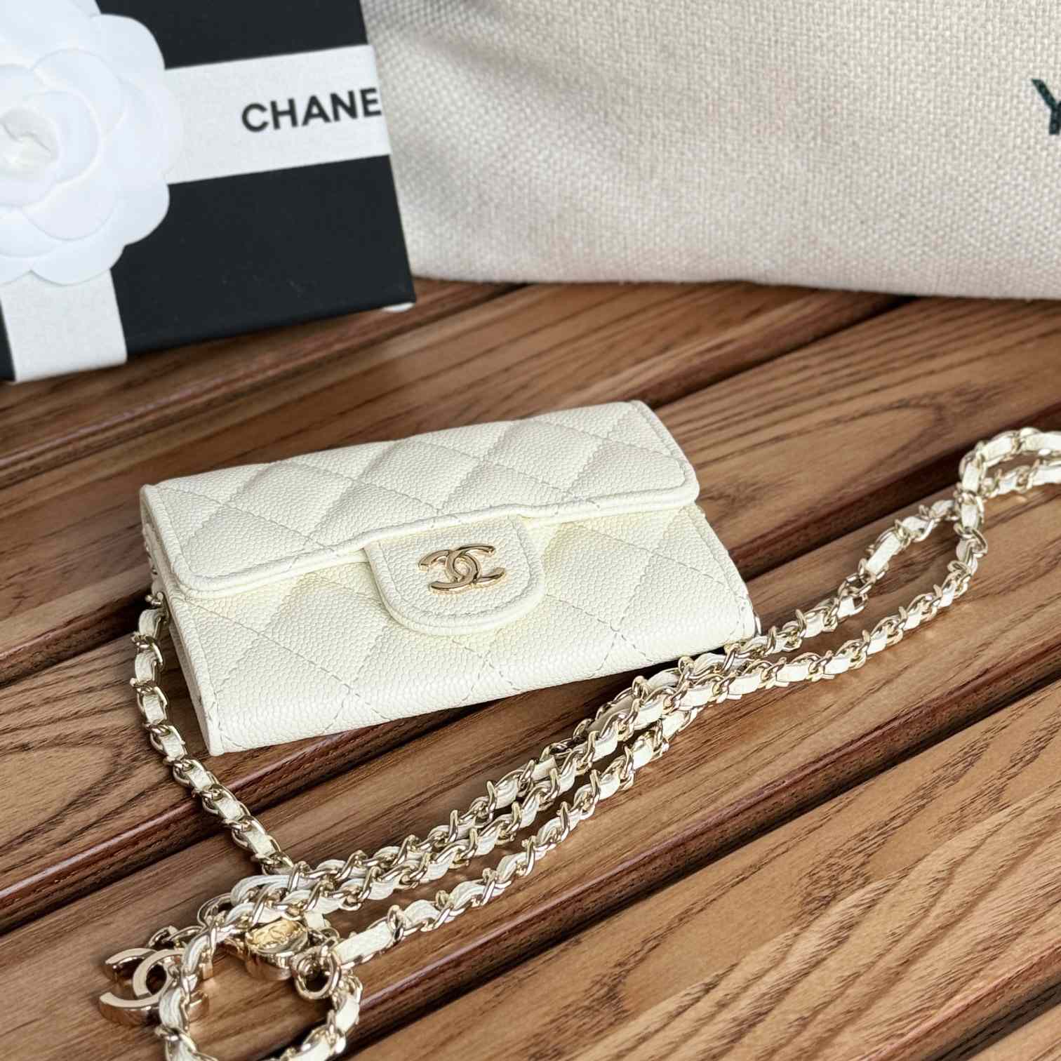 Chanel Wallet On Chain  (11 ×2 ×7.5cm) - DesignerGu