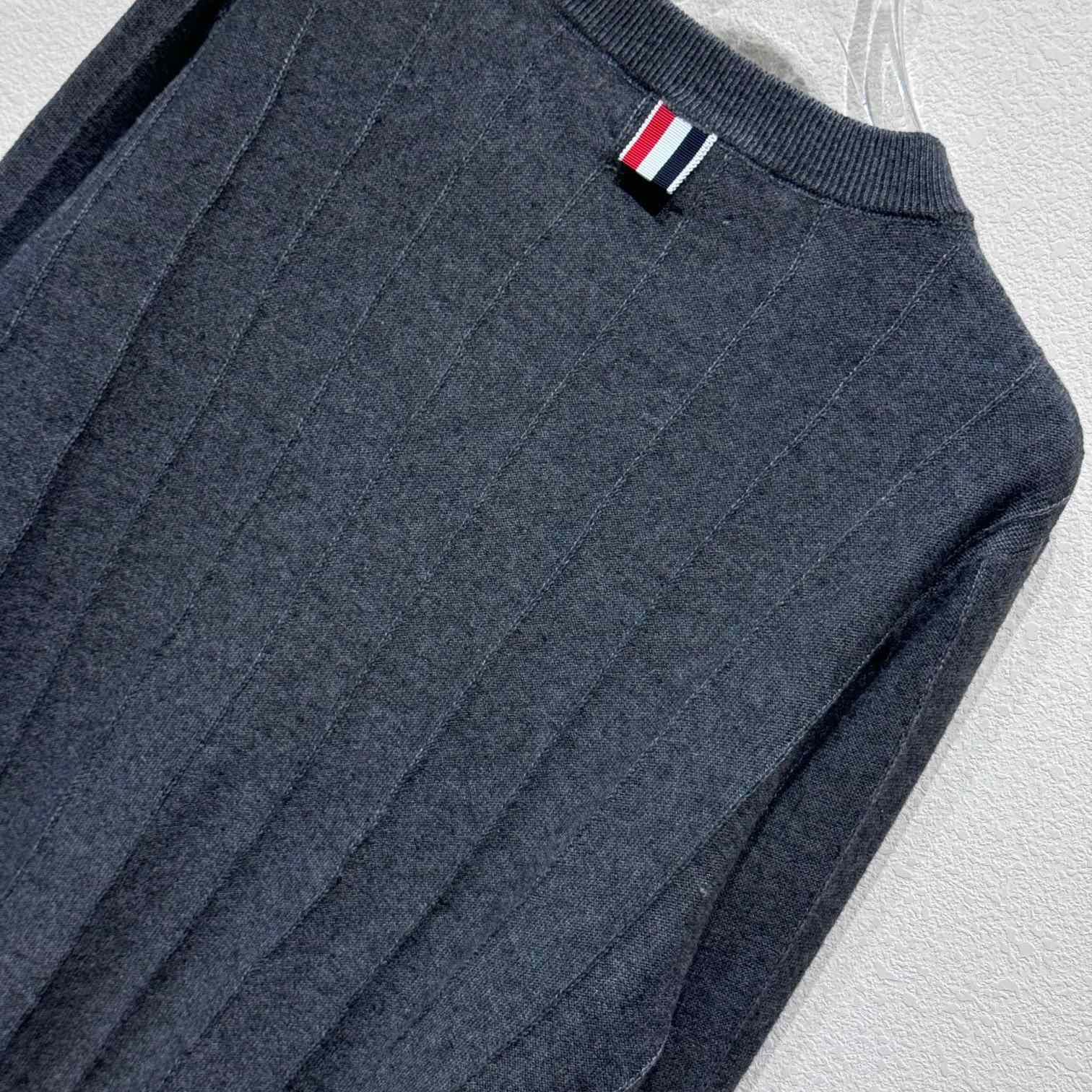 Thom Browne RWB-stripe Long-sleeve Jumper - DesignerGu