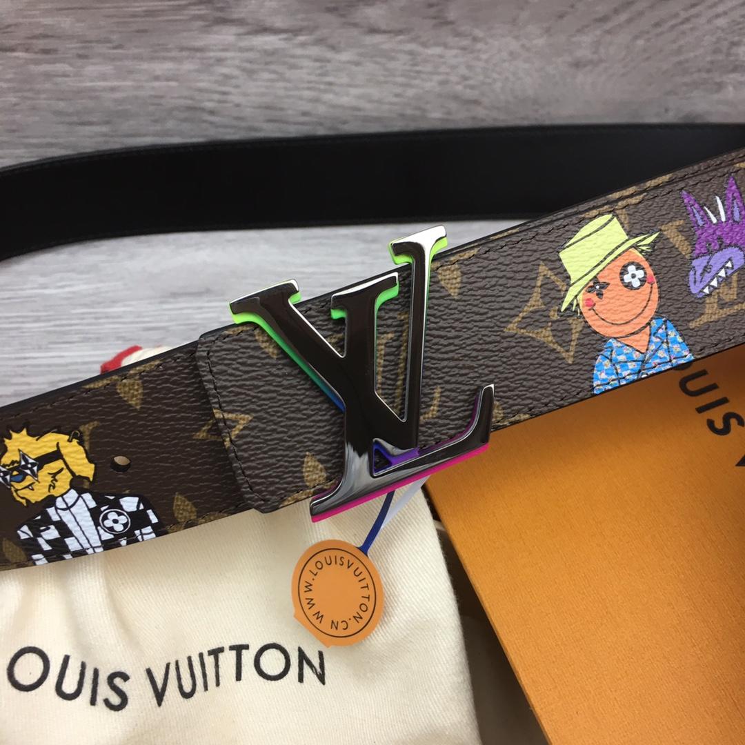 Louis Vuitton 40mm Reversible Belt - DesignerGu