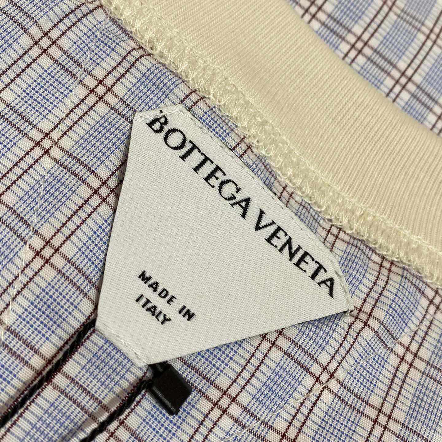 Bottega Veneta Double Layer Striped Cotton T-Shirt - DesignerGu