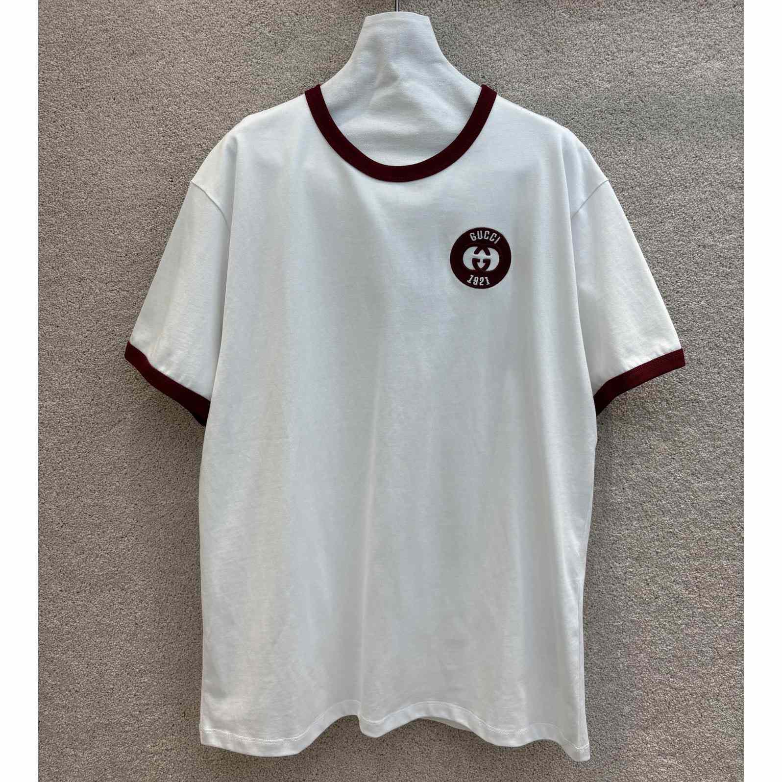 Gucci Cotton Jersey T-shirt  - DesignerGu