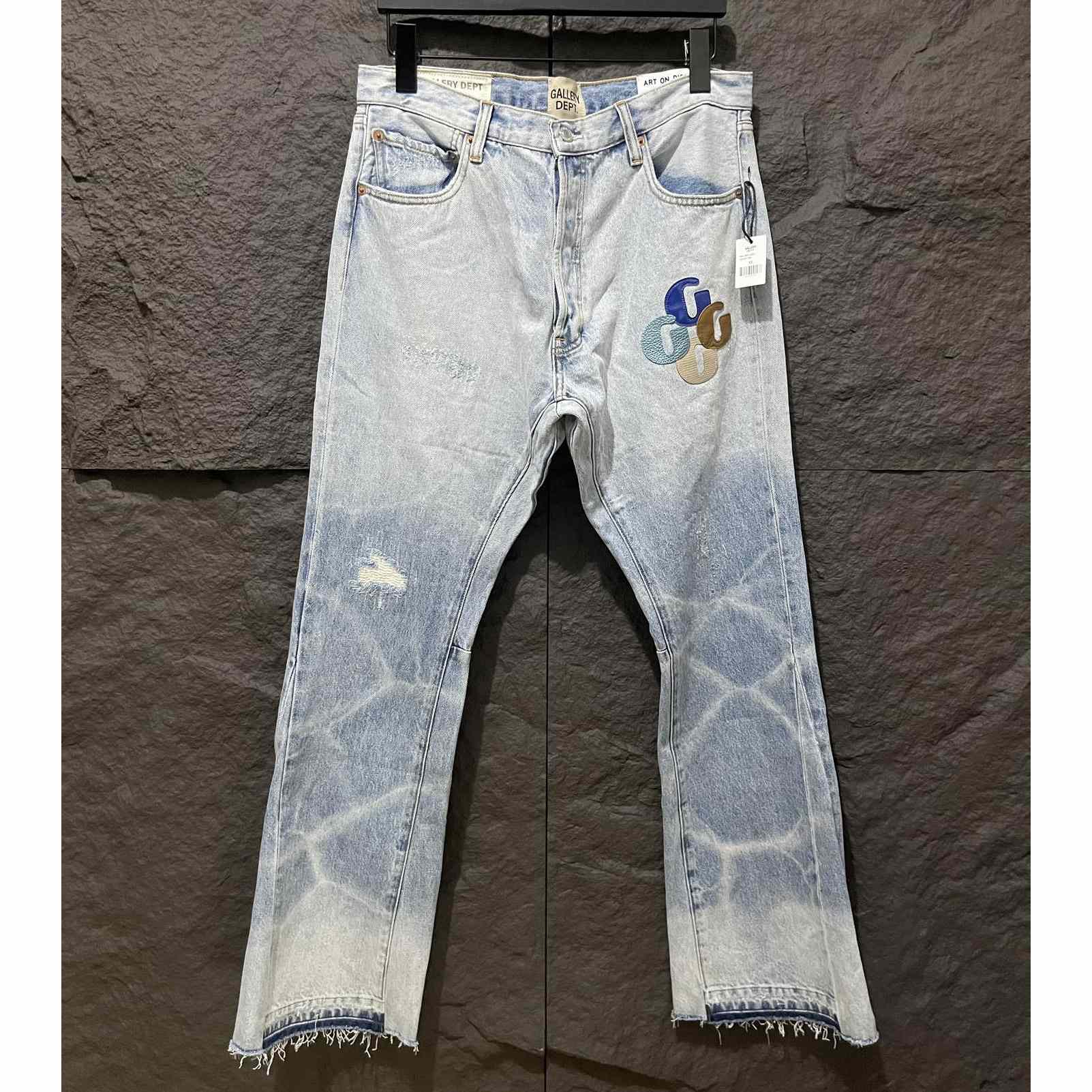 Gallery Dept. Sun Faded LA Flare Denim - DesignerGu