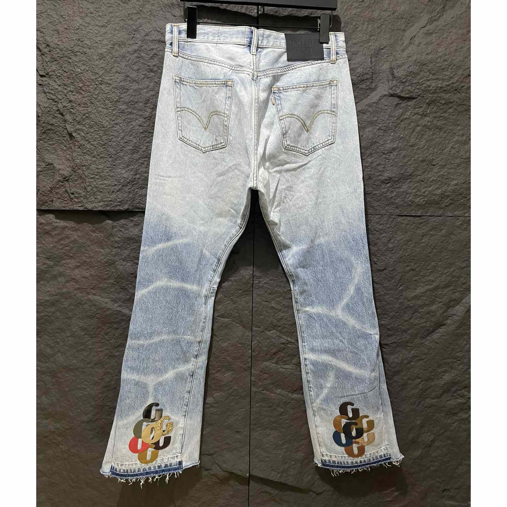 Gallery Dept. Sun Faded LA Flare Denim - DesignerGu