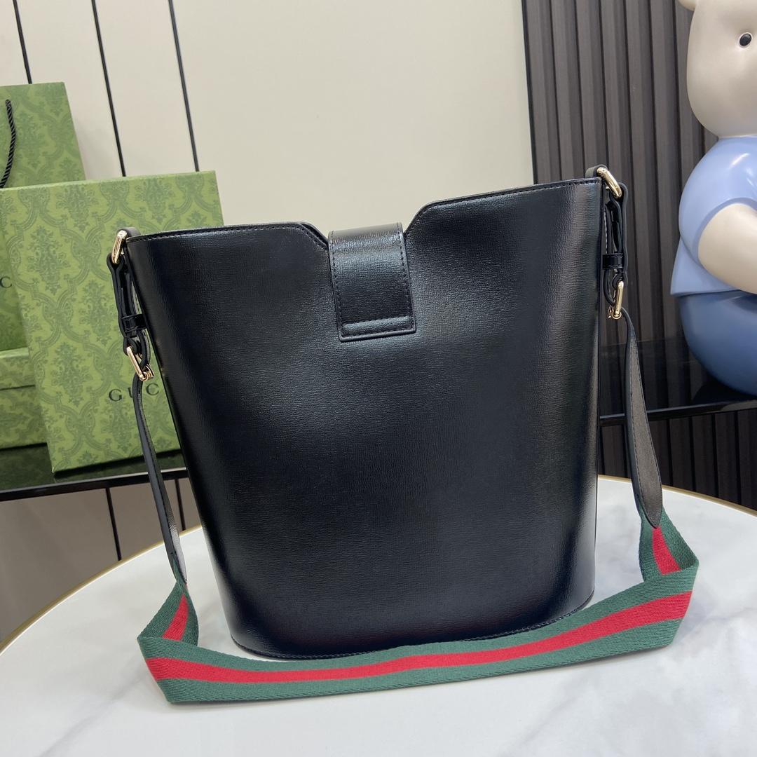 Gucci Medium Bucket Shoulder Bag - DesignerGu