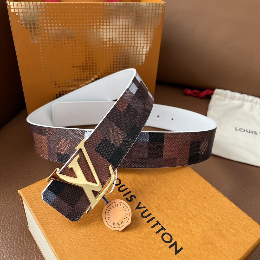 Louis Vuitton LV Initiales 40mm Reversible Belt - DesignerGu