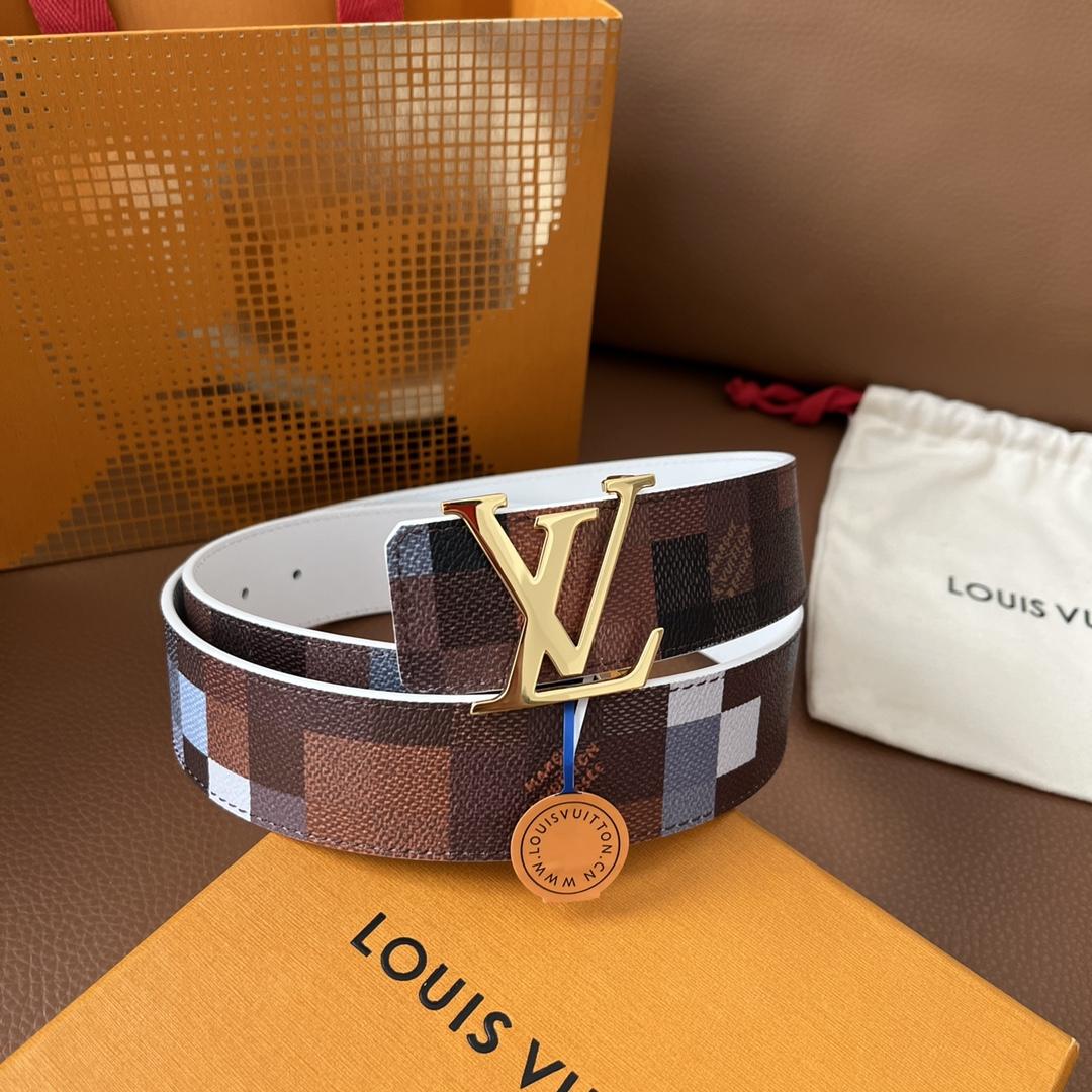 Louis Vuitton LV Initiales 40mm Reversible Belt - DesignerGu