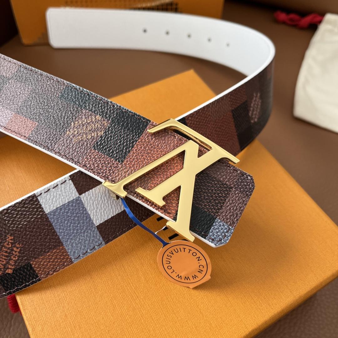 Louis Vuitton LV Initiales 40mm Reversible Belt - DesignerGu