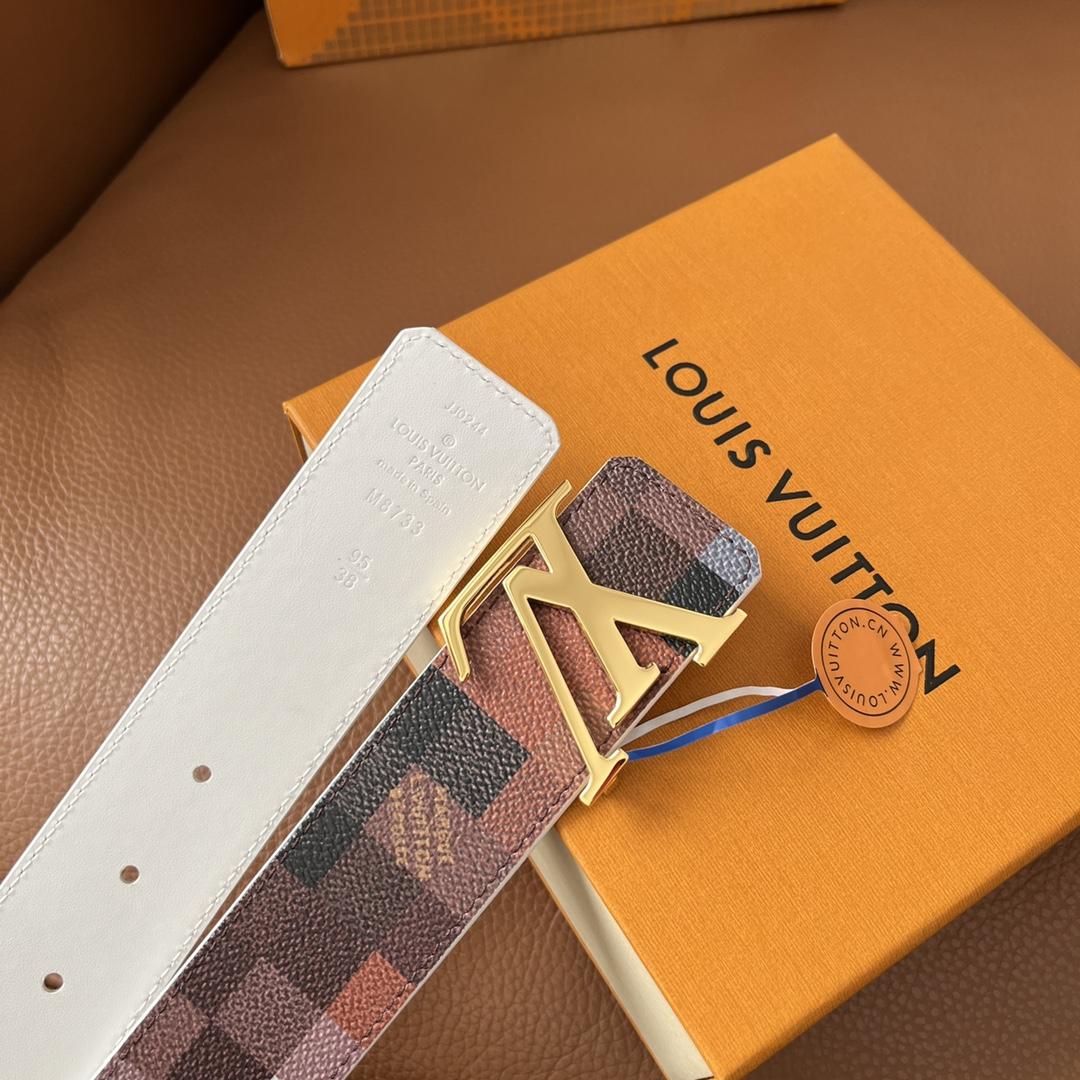 Louis Vuitton LV Initiales 40mm Reversible Belt - DesignerGu