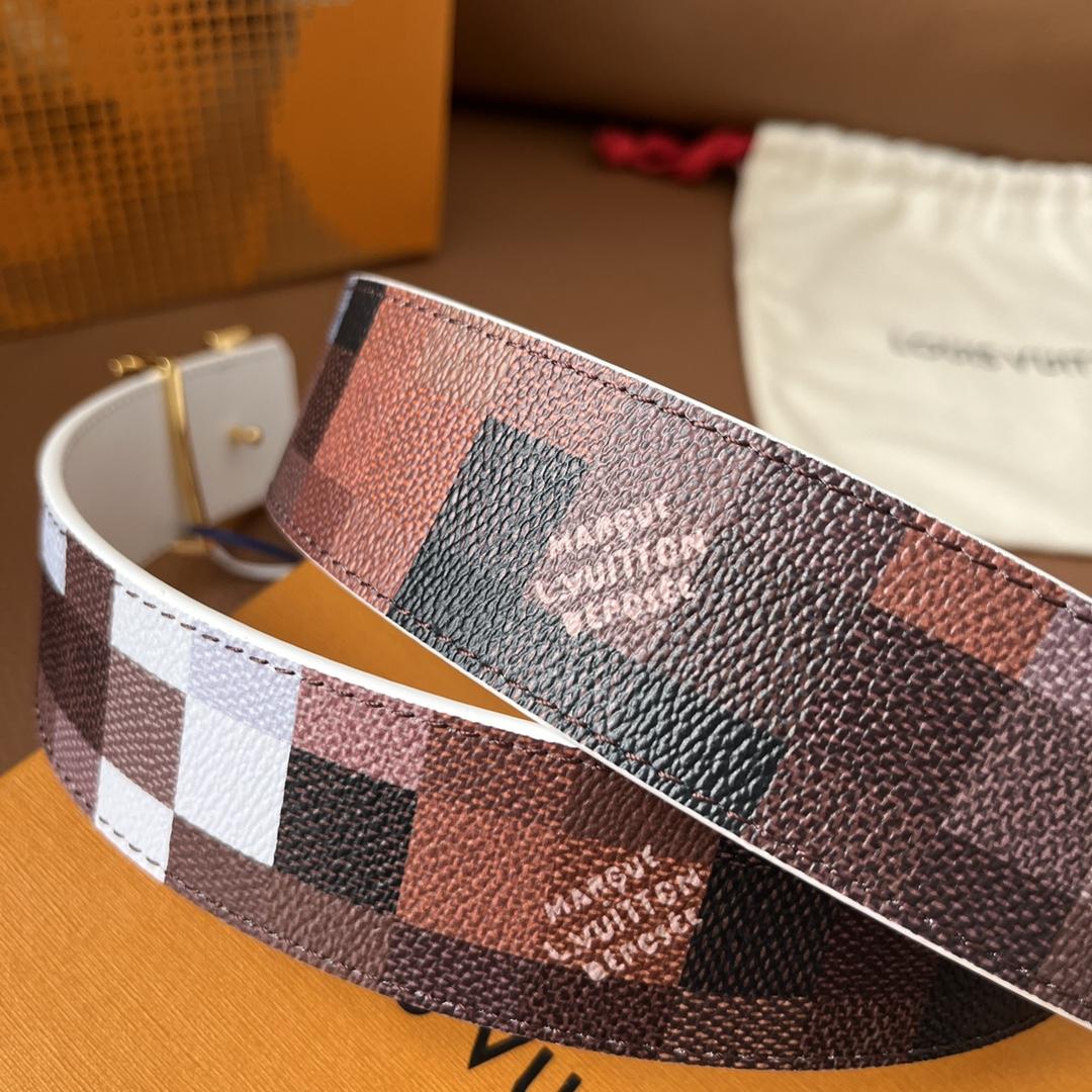 Louis Vuitton LV Initiales 40mm Reversible Belt - DesignerGu