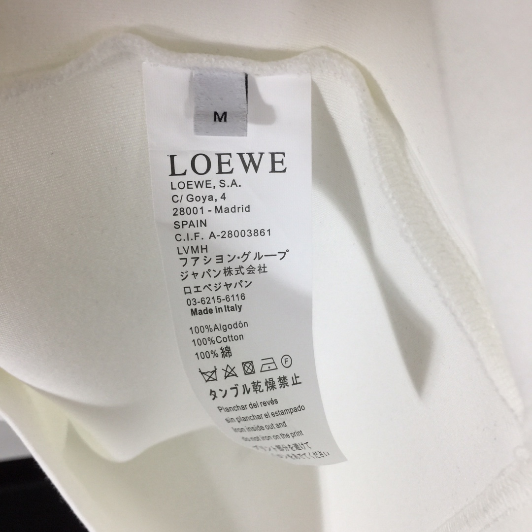 Loewe T-shirt In Cotton - DesignerGu