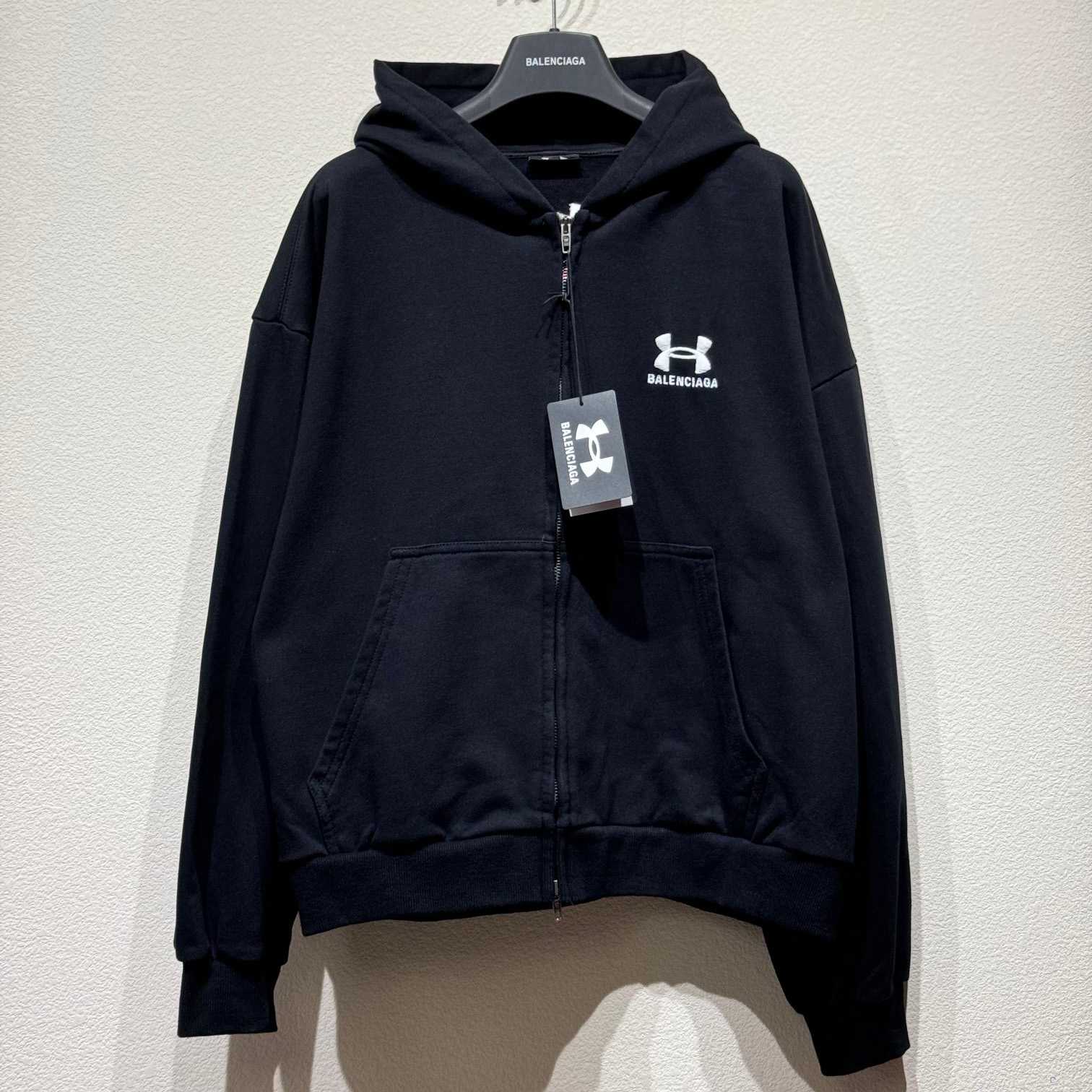 Balenciaga x Under Armour Zip-Up Hoodie Regular Fit - DesignerGu