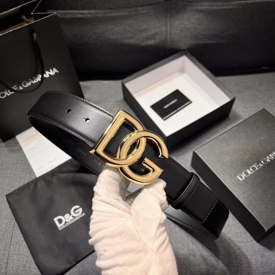 Dolce & Gabbana Leather Belt  - DesignerGu