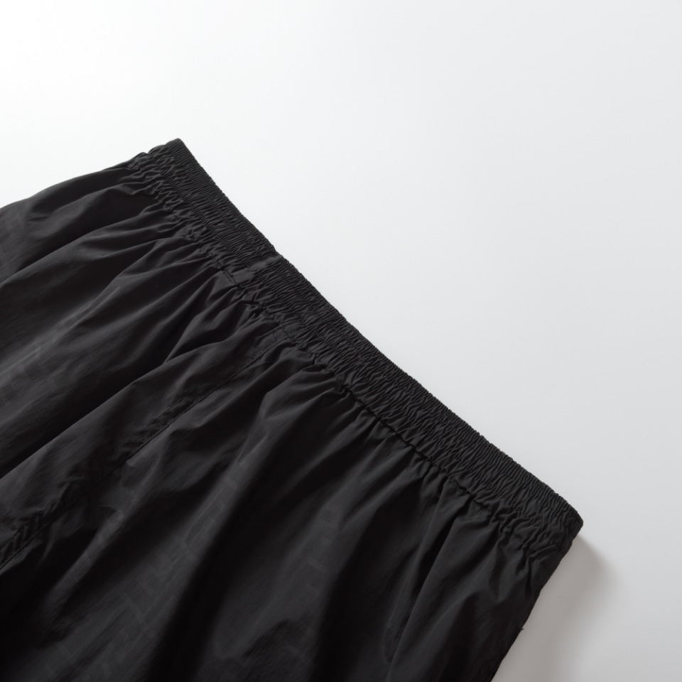 Fendi Black Nylon Shorts - DesignerGu