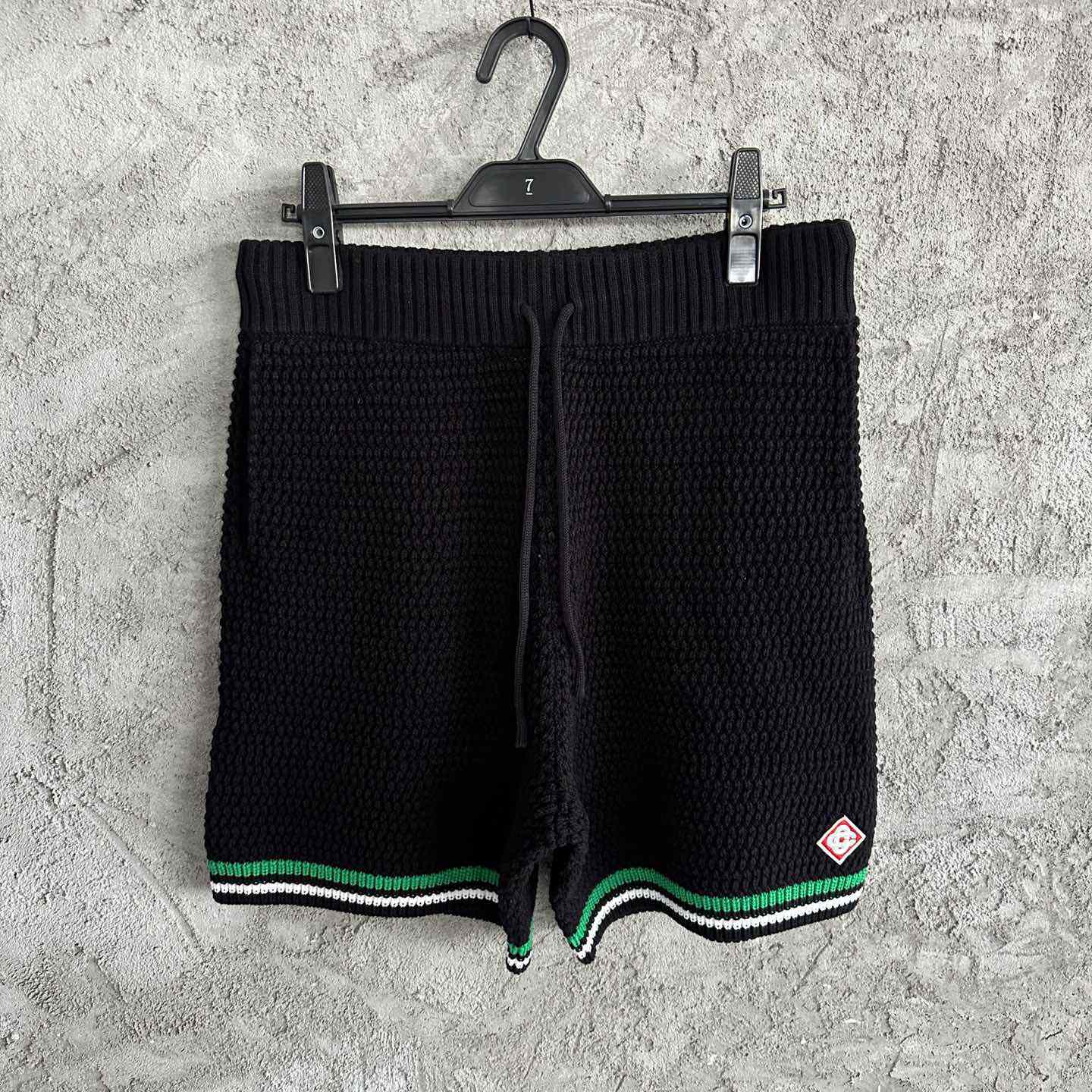 Casablanca Knit Cotton Tennis Shorts - DesignerGu