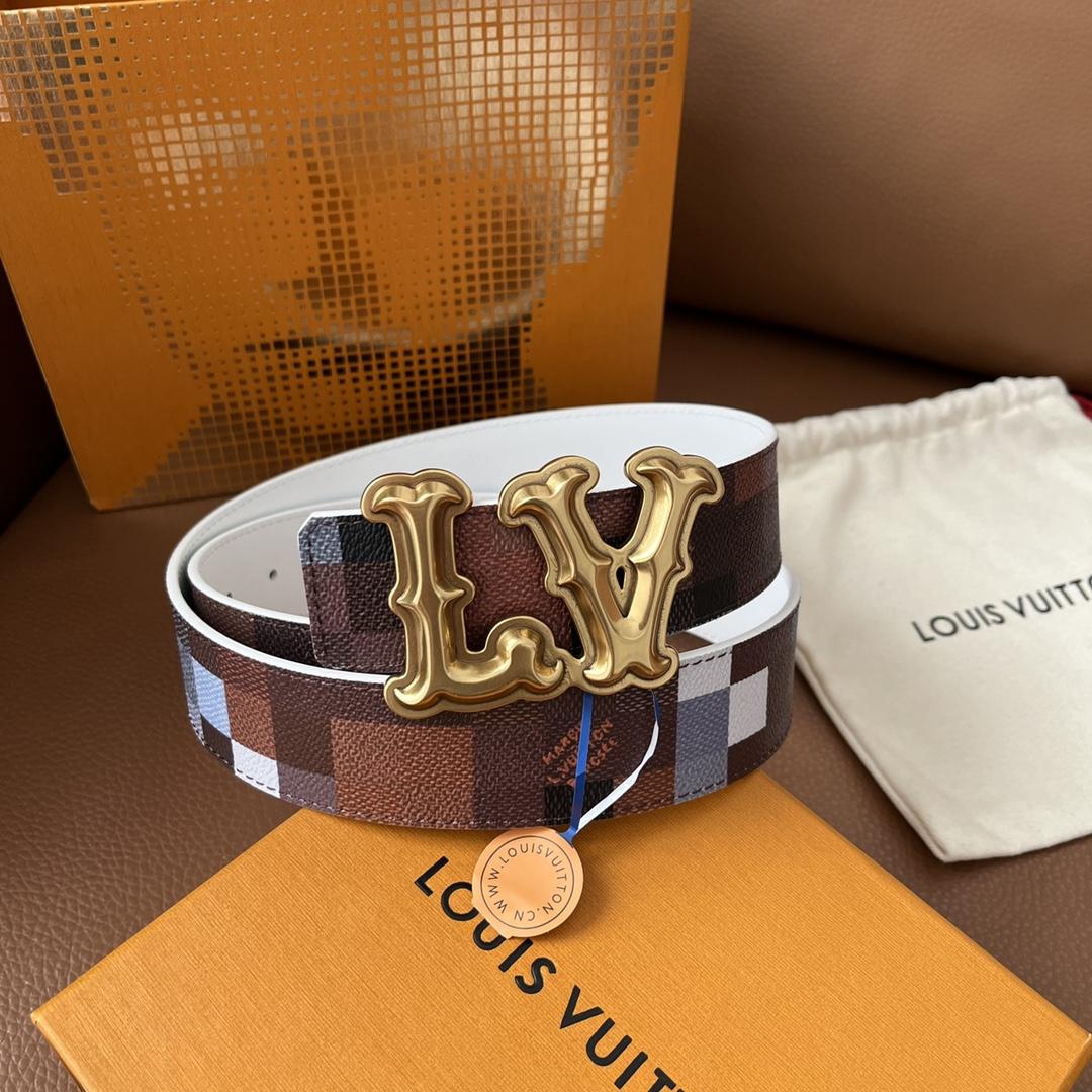 Louis Vuitton LV Initiales 40mm Reversible Belt - DesignerGu