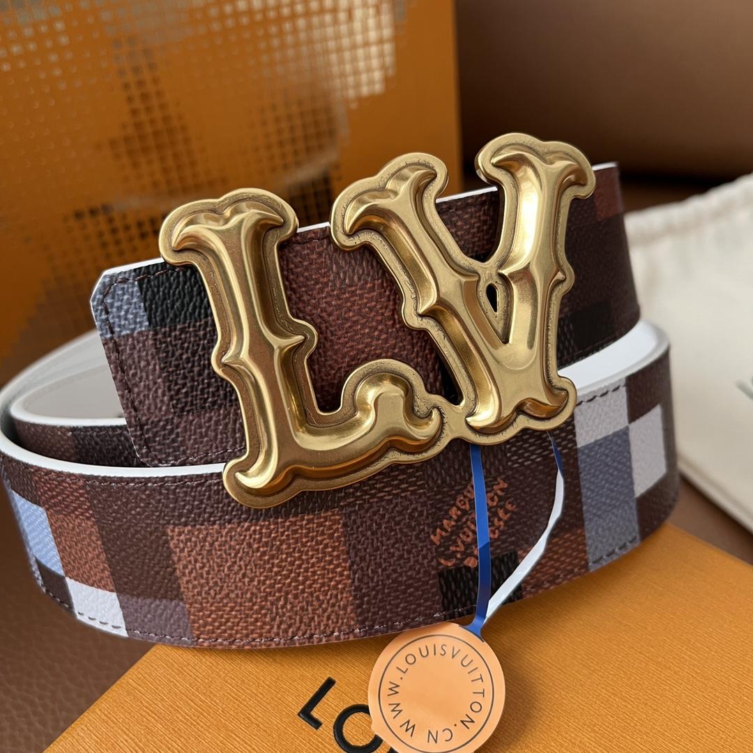 Louis Vuitton LV Initiales 40mm Reversible Belt - DesignerGu