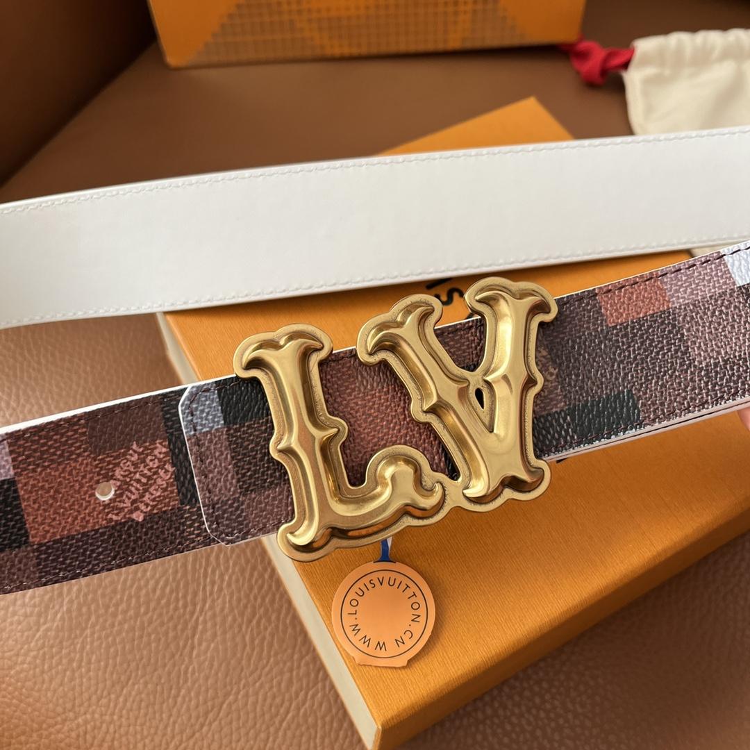 Louis Vuitton LV Initiales 40mm Reversible Belt - DesignerGu