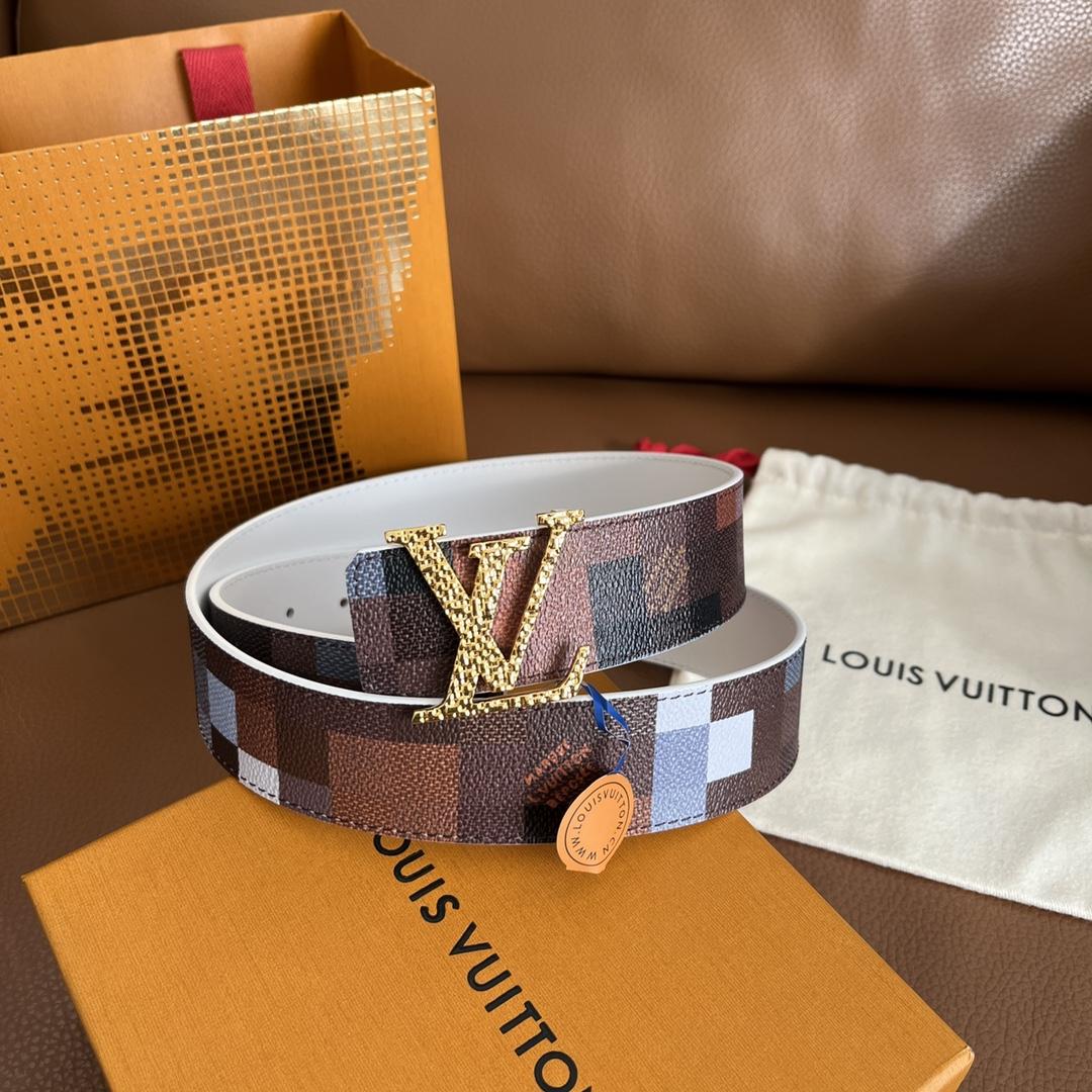 Louis Vuitton LV Initiales 40mm Reversible Belt - DesignerGu