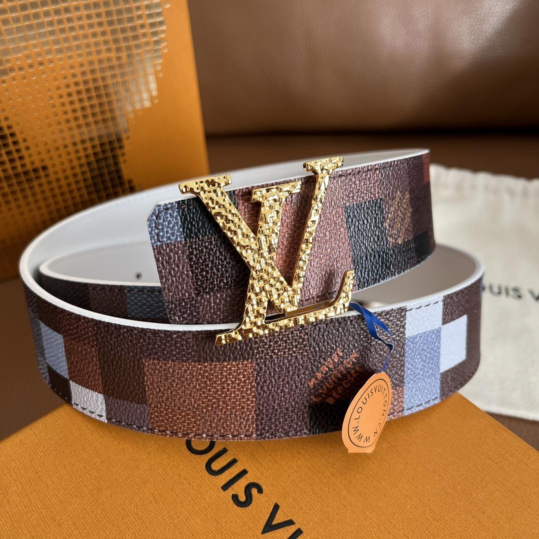 Louis Vuitton LV Initiales 40mm Reversible Belt - DesignerGu