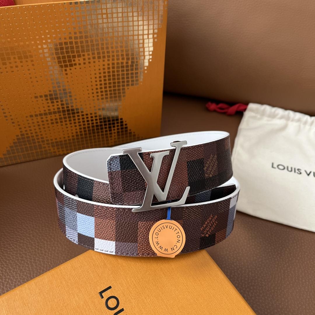 Louis Vuitton LV Initiales 40mm Reversible Belt - DesignerGu