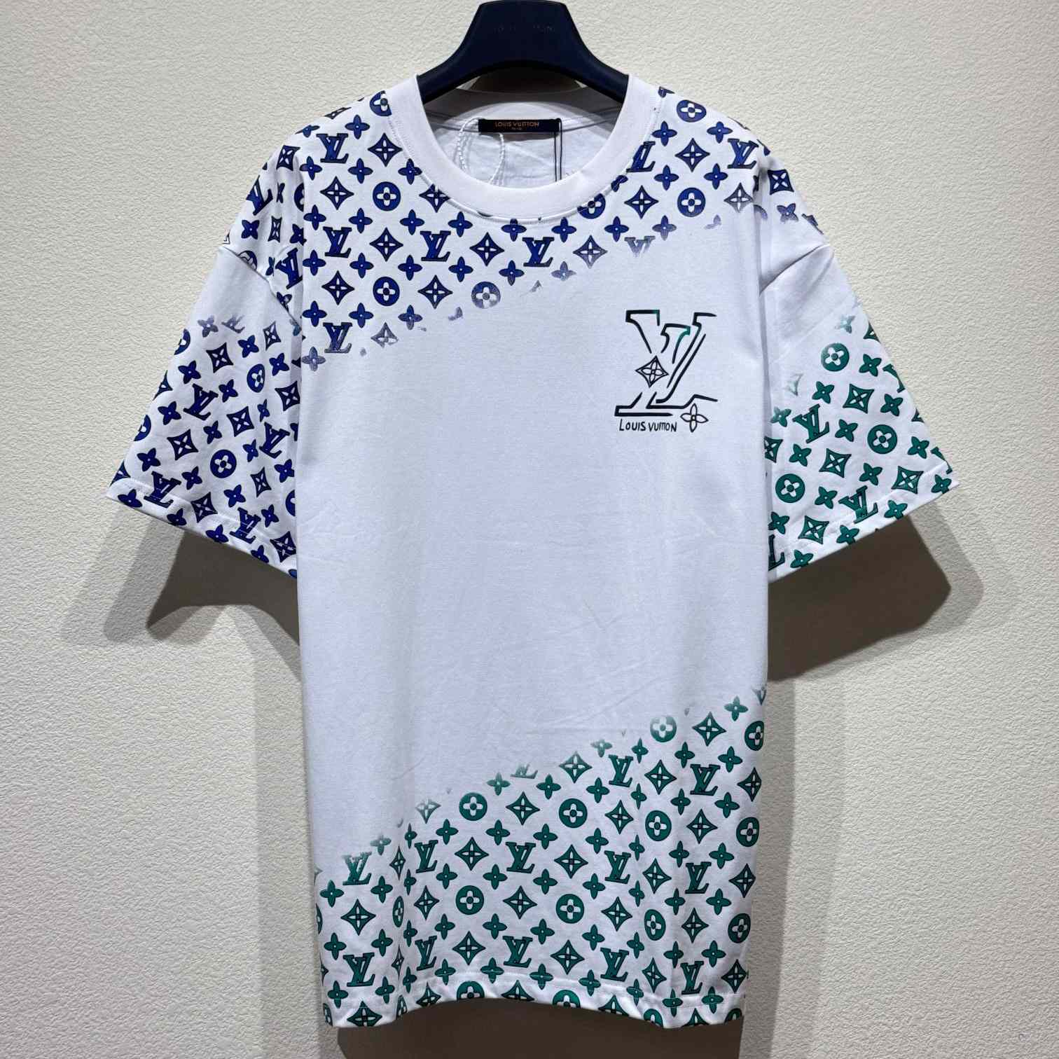 Louis Vuitton Monogram Cotton T-Shirt     - DesignerGu