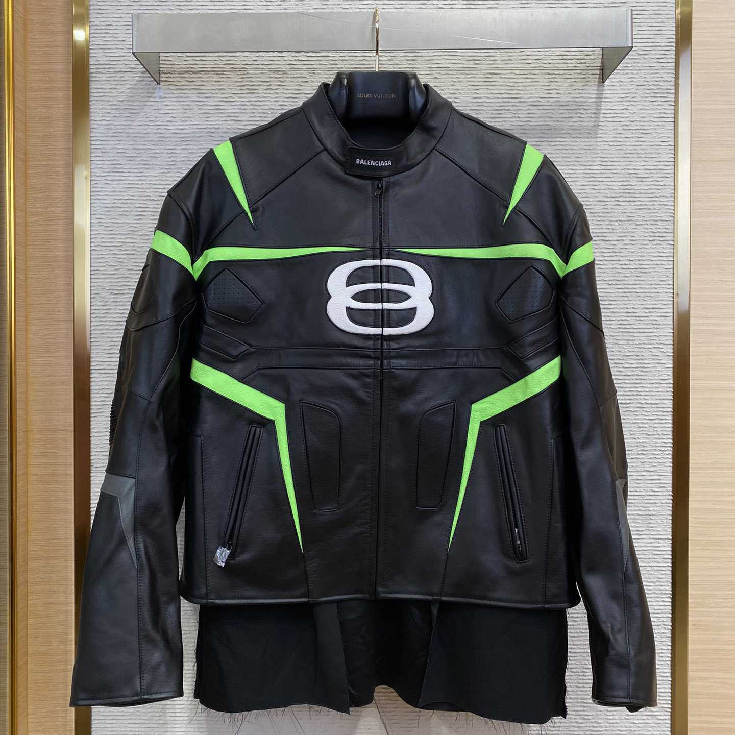 Balenciaga Unity Sports Icon Racer Jacket In Black  - DesignerGu