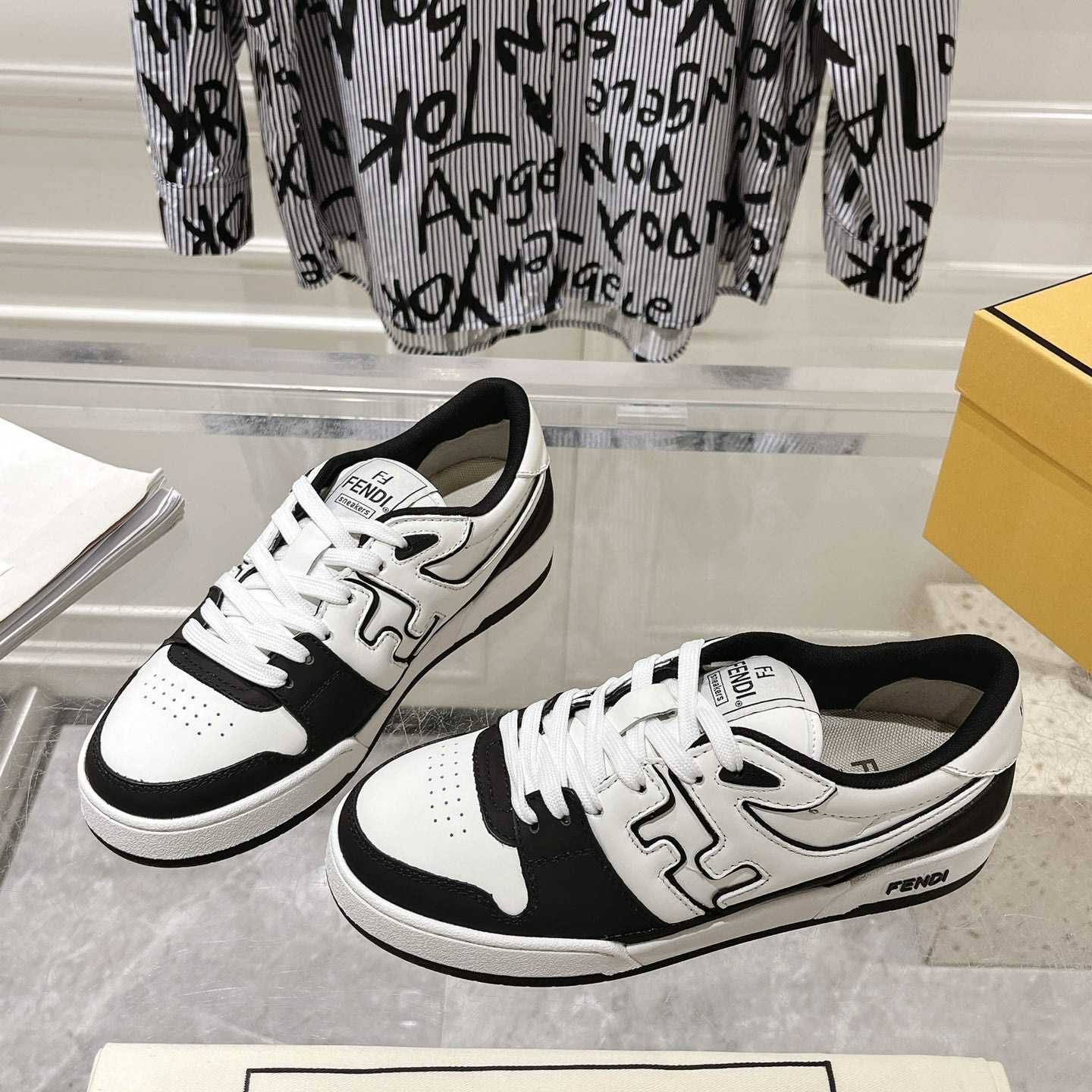 Fendi Match Sneakers - DesignerGu