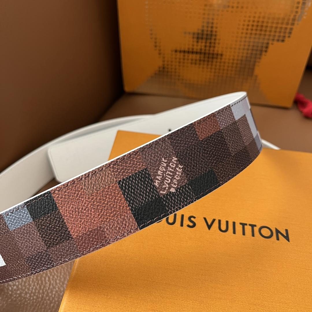 Louis Vuitton LV Initiales 40mm Reversible Belt - DesignerGu