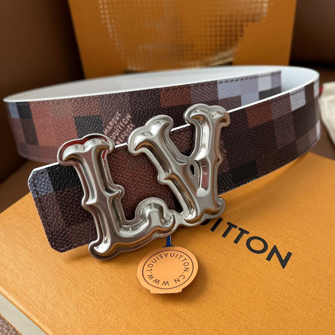 Louis Vuitton LV Initiales 40mm Reversible Belt - DesignerGu