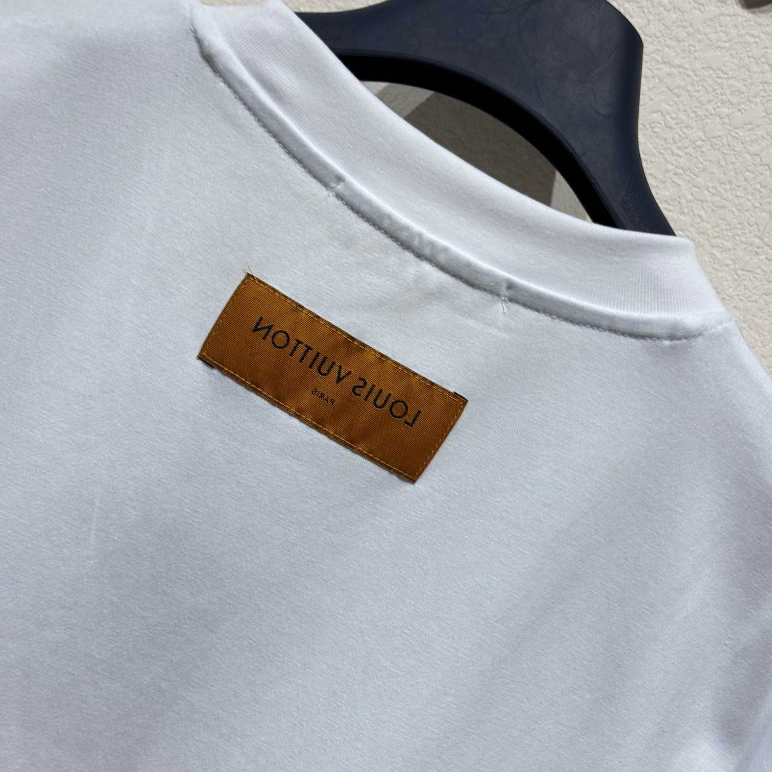 Louis Vuitton Print T-Shirt - DesignerGu