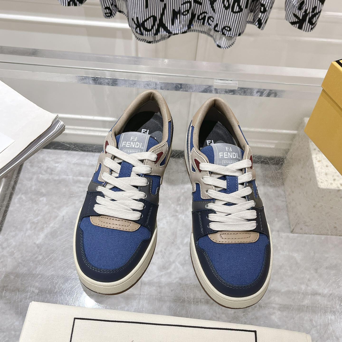 Fendi Match Sneakers - DesignerGu