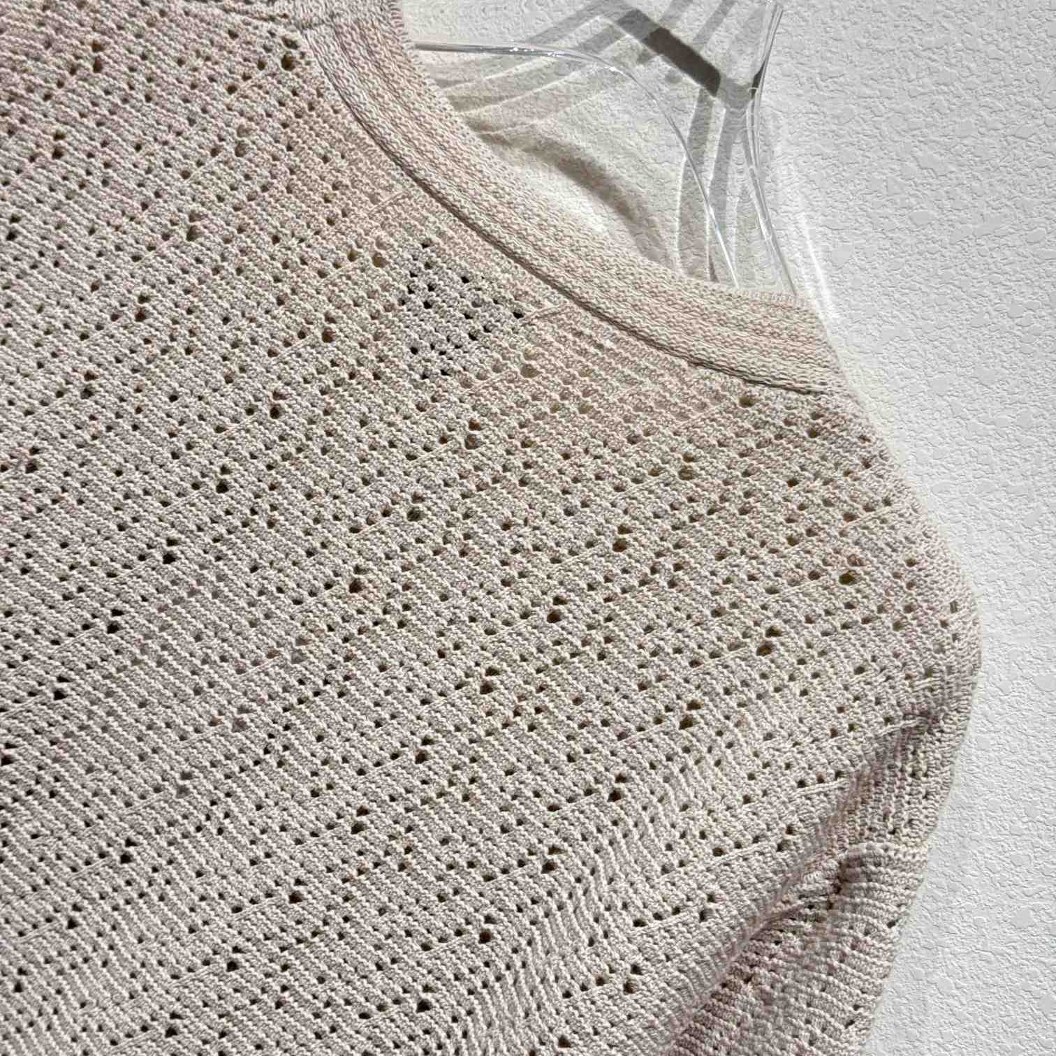 Bottega Veneta Cotton Crochet T-Shirt - DesignerGu