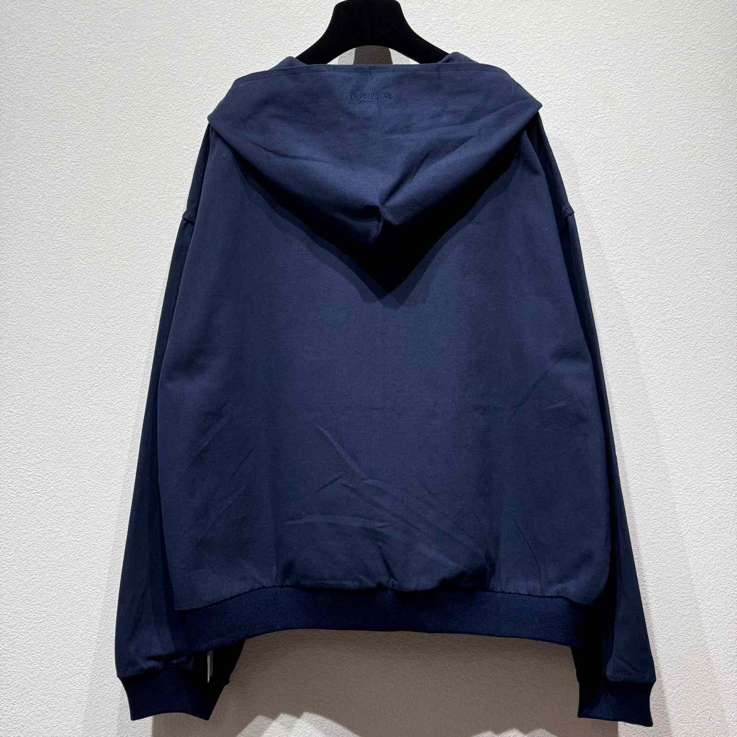 Balenciaga Blue Zip-Up Hoodie - DesignerGu