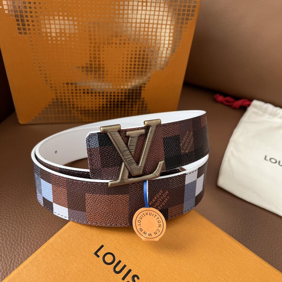 Louis Vuitton LV Initiales 40mm Reversible Belt - DesignerGu